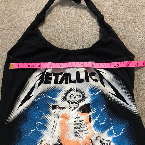 '94 Vintage Single Stitch Metallica Tour Halter - Picture 6 of 7